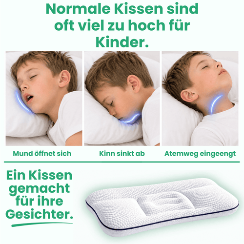 LumaFix – Ergonomisches Kinderkissen für gesunden Schlaf